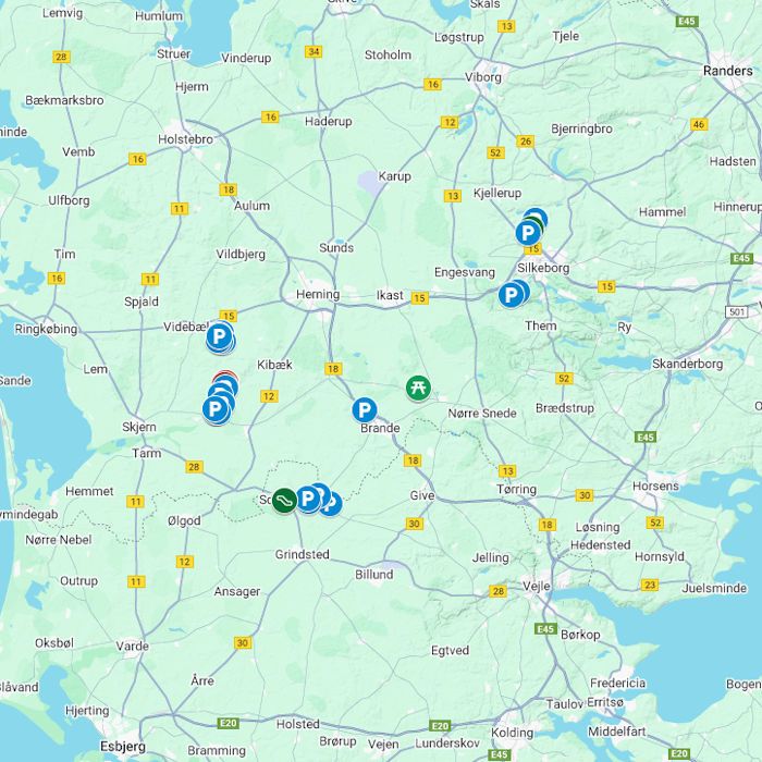 Oversigt over ØKF fiskevande